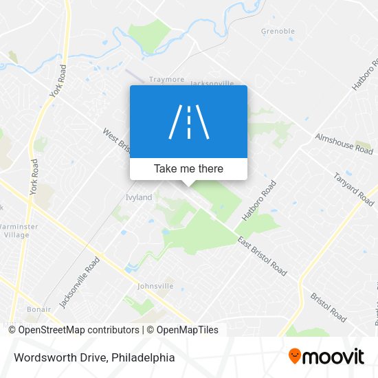 Mapa de Wordsworth Drive