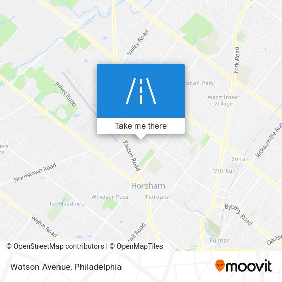 Watson Avenue map