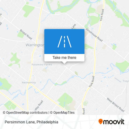 Mapa de Persimmon Lane