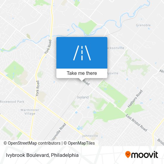Mapa de Ivybrook Boulevard