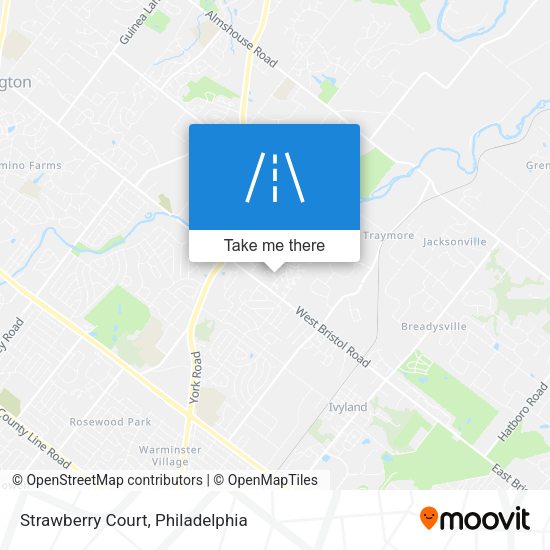 Strawberry Court map