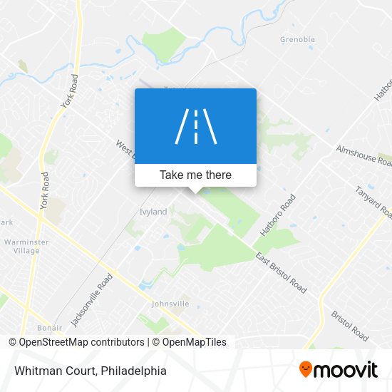 Mapa de Whitman Court
