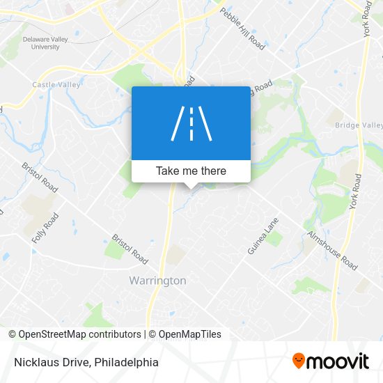 Nicklaus Drive map