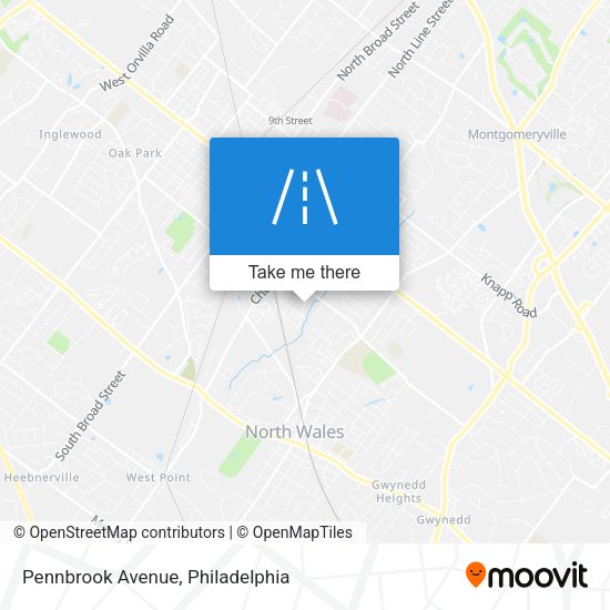 Mapa de Pennbrook Avenue