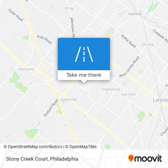 Stony Creek Court map