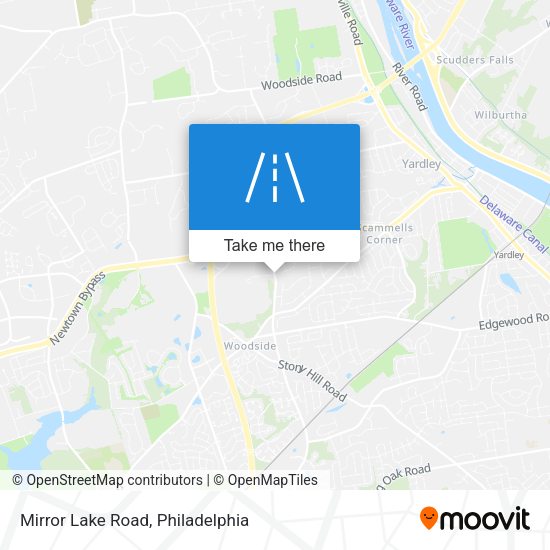 Mirror Lake Road map
