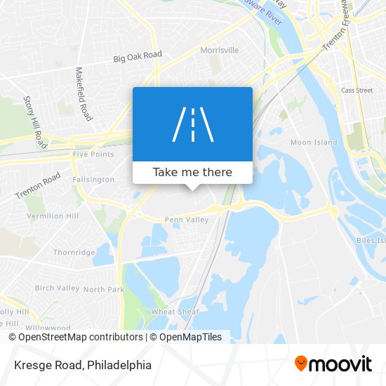 Mapa de Kresge Road
