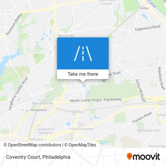 Coventry Court map