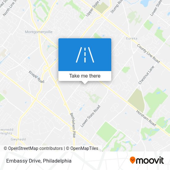 Mapa de Embassy Drive