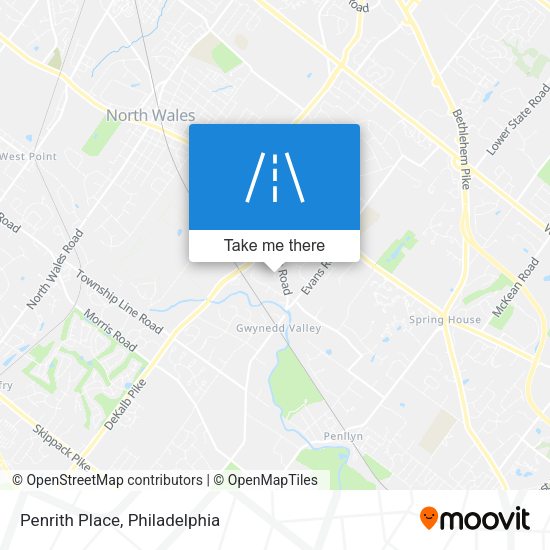 Mapa de Penrith Place