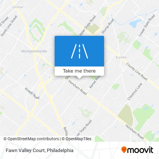 Fawn Valley Court map