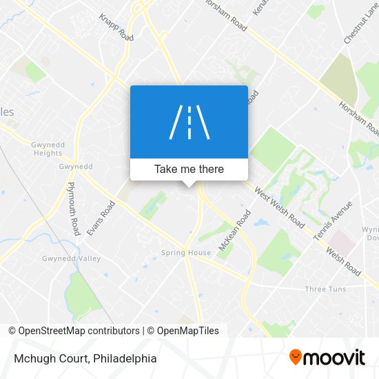Mapa de Mchugh Court