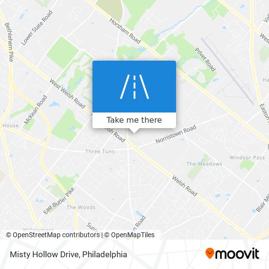 Misty Hollow Drive map