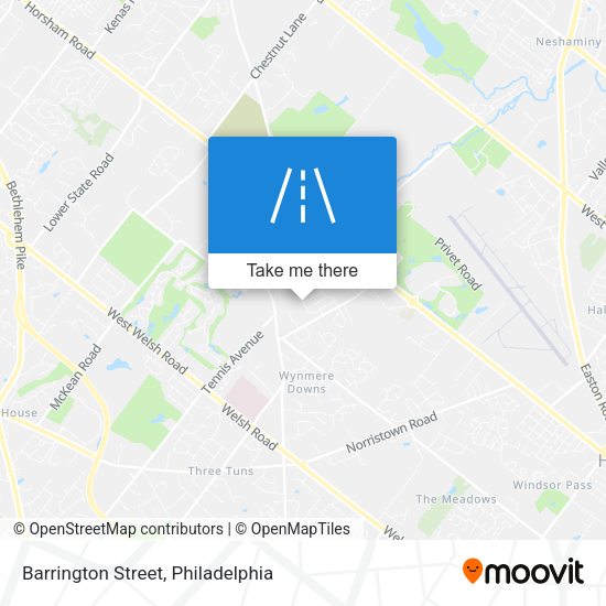 Mapa de Barrington Street