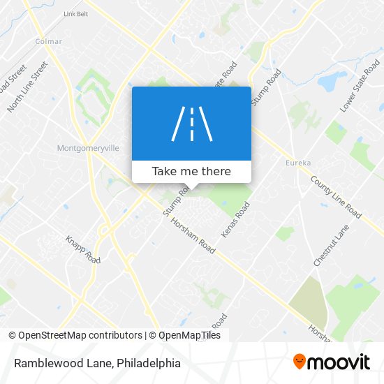 Mapa de Ramblewood Lane