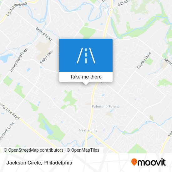 Jackson Circle map