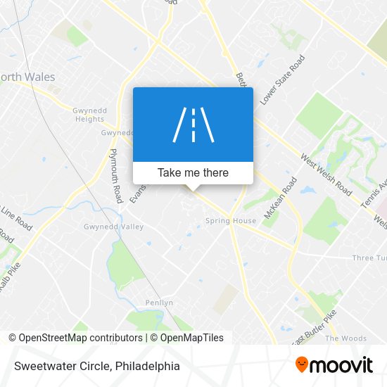 Sweetwater Circle map