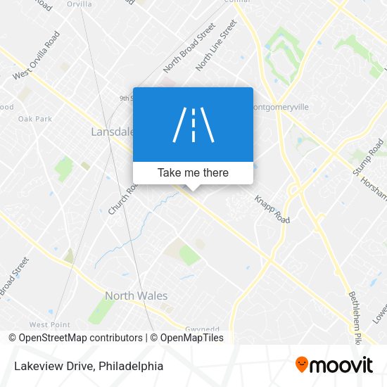 Mapa de Lakeview Drive