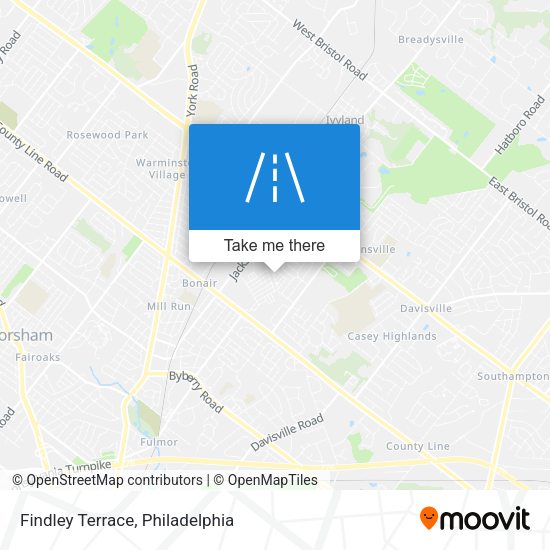 Findley Terrace map