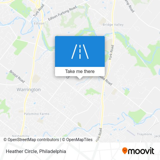 Mapa de Heather Circle