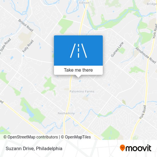 Mapa de Suzann Drive
