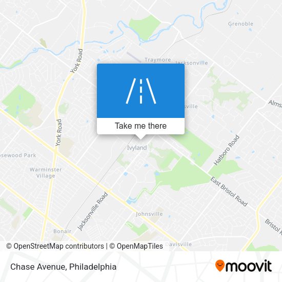 Mapa de Chase Avenue