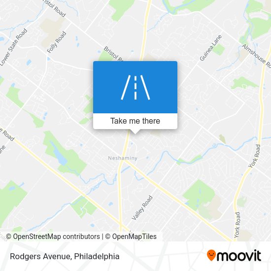 Rodgers Avenue map