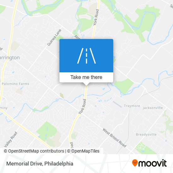 Mapa de Memorial Drive
