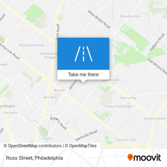 Ross Street map