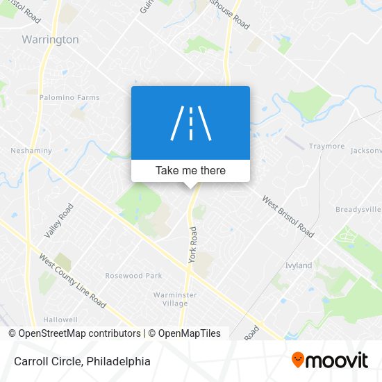 Carroll Circle map