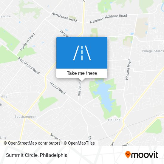 Mapa de Summit Circle