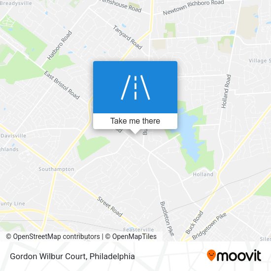 Mapa de Gordon Wilbur Court
