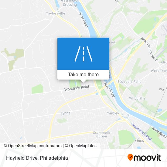 Mapa de Hayfield Drive