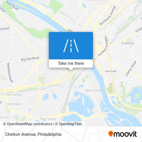 Mapa de Chelton Avenue