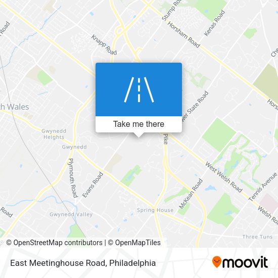 East Meetinghouse Road map