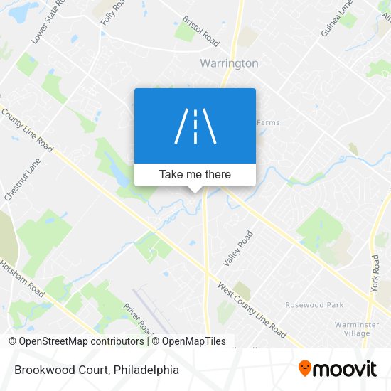 Mapa de Brookwood Court
