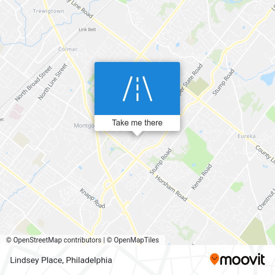 Lindsey Place map