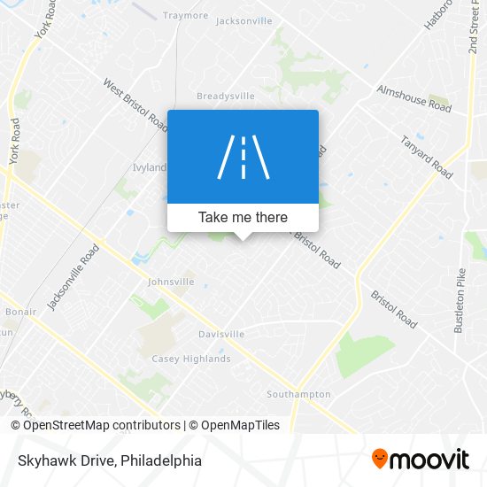 Mapa de Skyhawk Drive