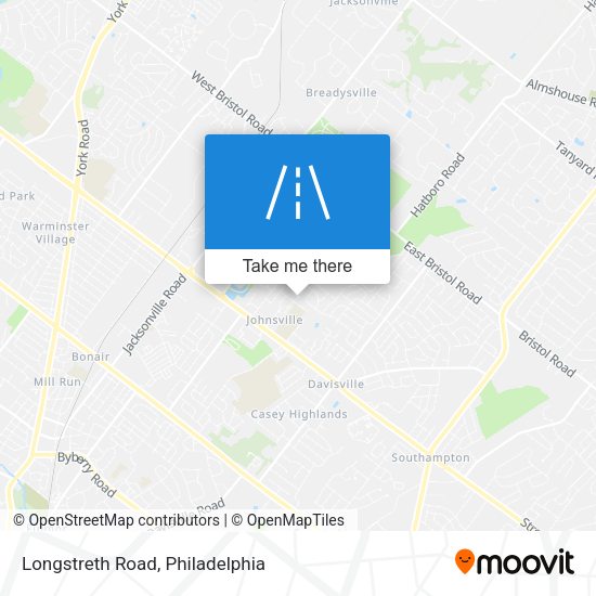 Longstreth Road map