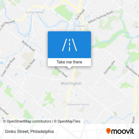 Mapa de Ginko Street