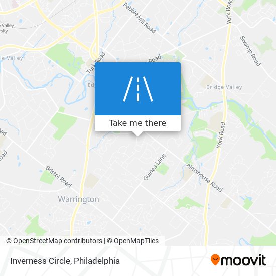 Inverness Circle map