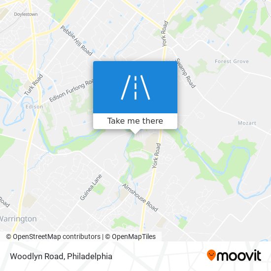 Mapa de Woodlyn Road