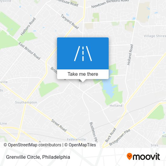 Grenville Circle map