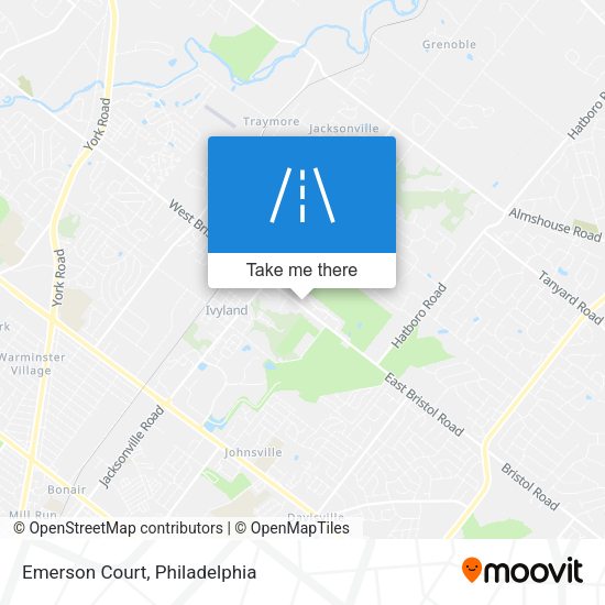 Mapa de Emerson Court