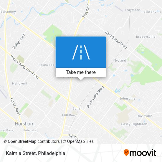 Mapa de Kalmia Street