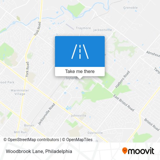 Woodbrook Lane map