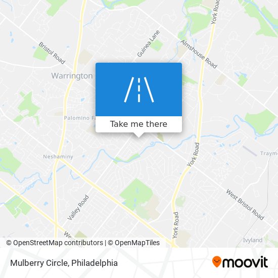 Mulberry Circle map