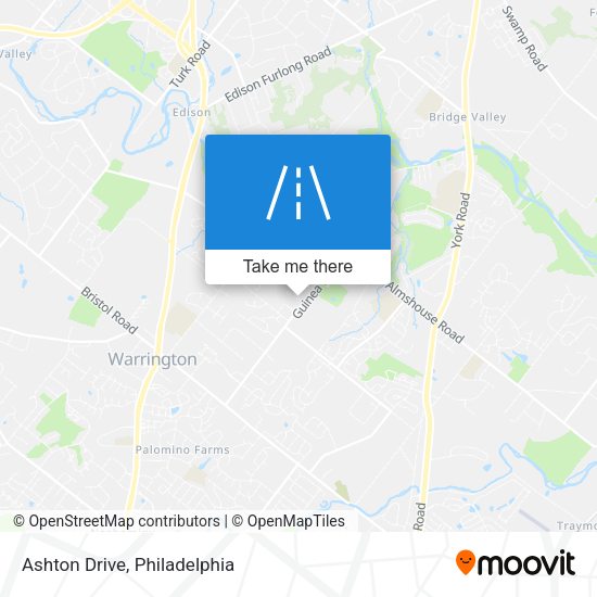 Mapa de Ashton Drive