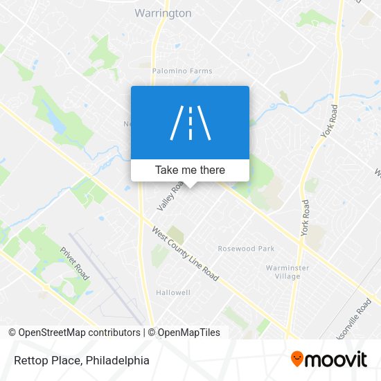 Mapa de Rettop Place