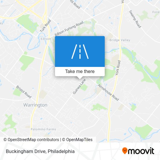 Mapa de Buckingham Drive